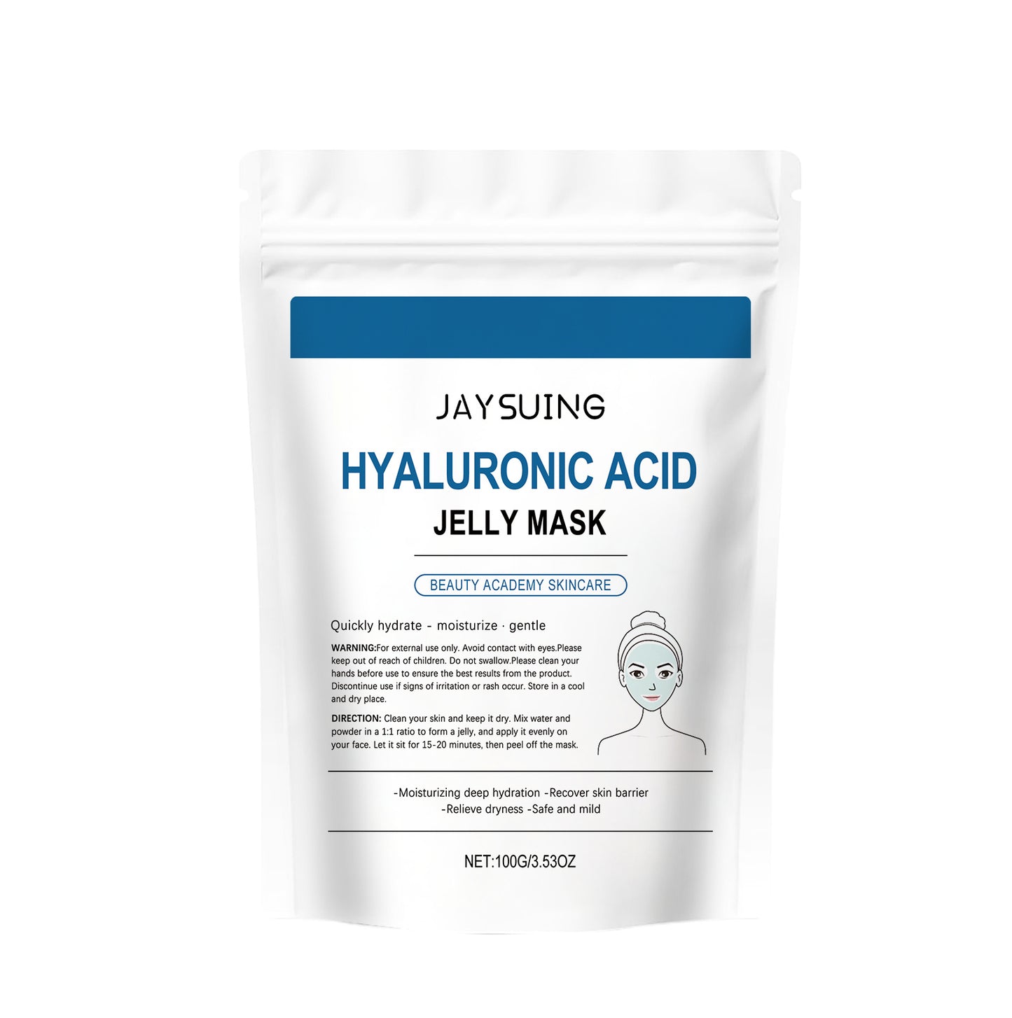 Hyaluronic Acid Moisturizing Facial Mask