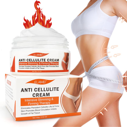 Refreshing and firming massage cream