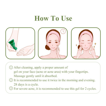 Tea Tree Acne Gel 15g Emergency Type Amazon Cross-border