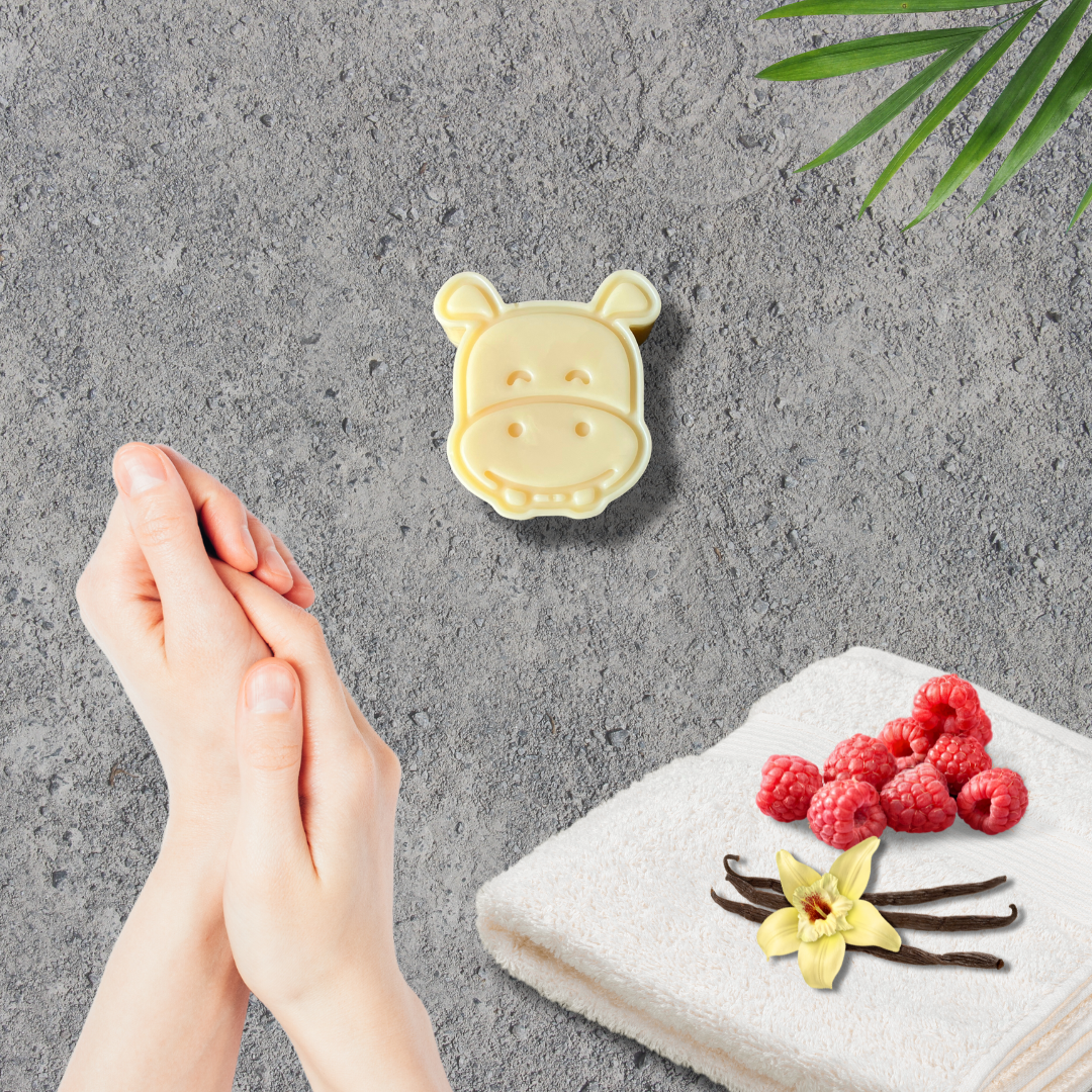 Hippo Head Shaped Lotion Bar