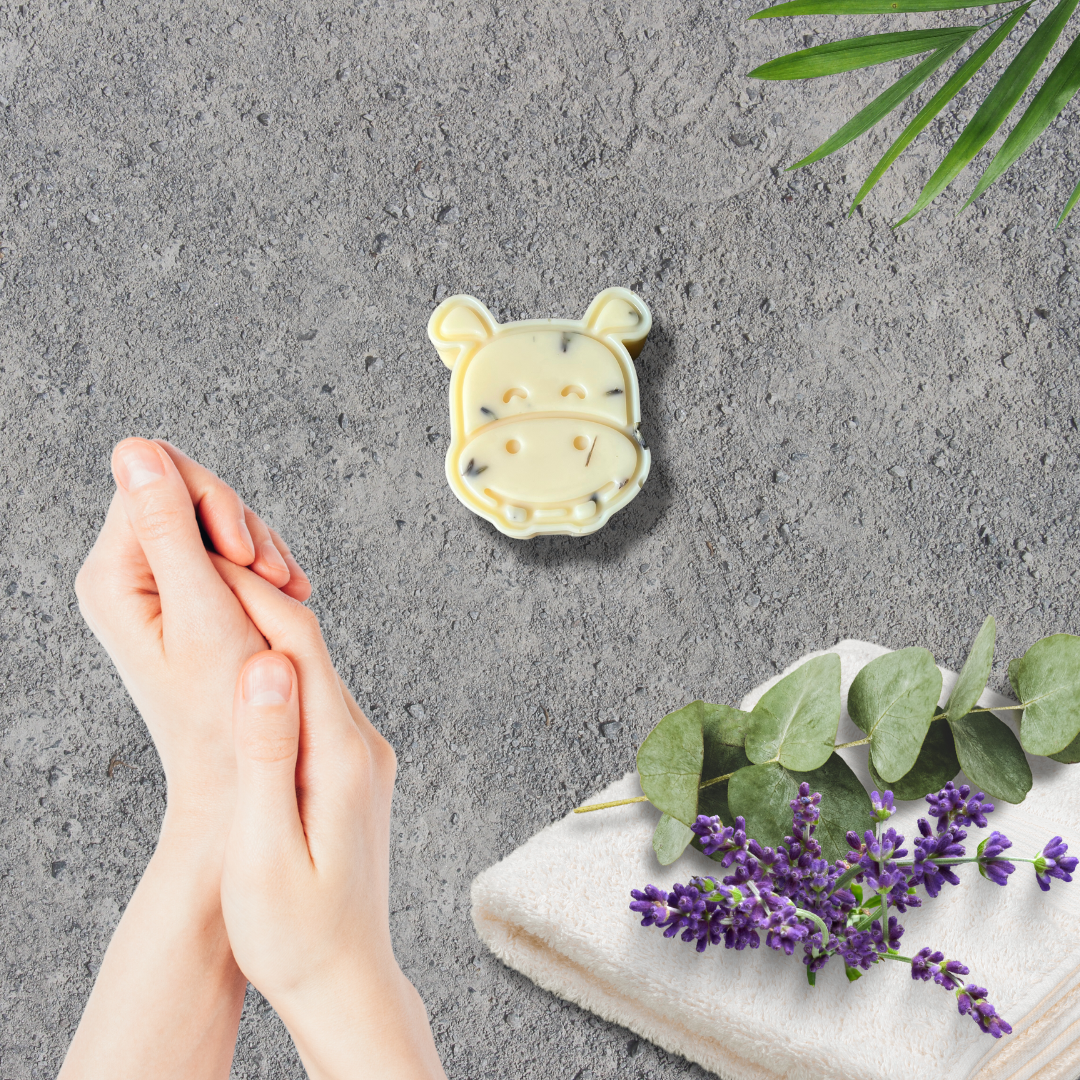 Hippo Head Shaped Lotion Bar