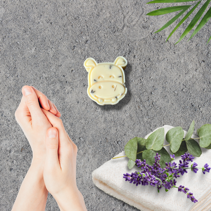 Hippo Head Shaped Lotion Bar