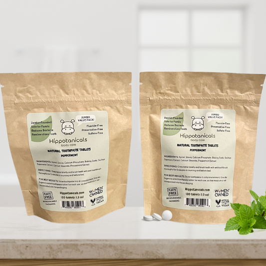 Jumbo Pack Peppermint Toothpaste Tablet Bundles