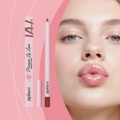 Color Rendering Lip Liner Series Outline Lip Shape Plump Lip Natural Easy To Color Portable Lip Liner