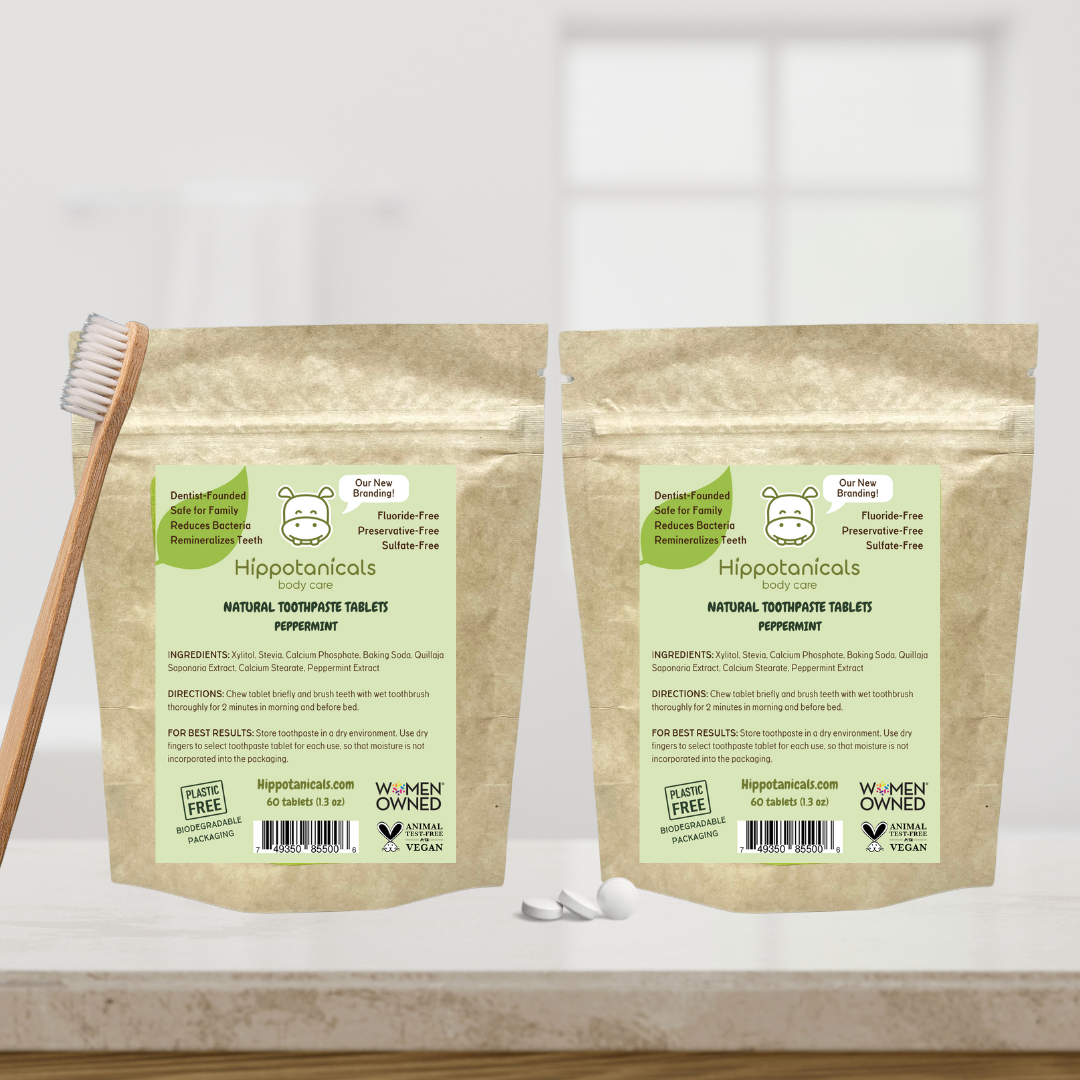 Value Pack Natural Peppermint Toothpaste Tablets Bundles