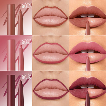 Twelve-color Matte Lip Liner