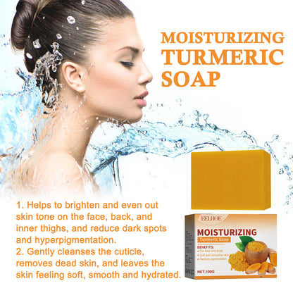 Turmeric Whitening Moisturizing Soap Cleansing Skin Brightening Skin Color