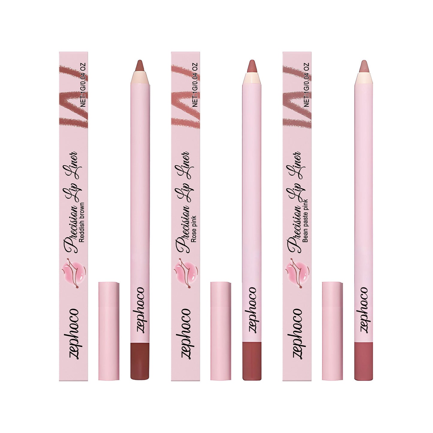 Color Rendering Lip Liner Series Outline Lip Shape Plump Lip Natural Easy To Color Portable Lip Liner