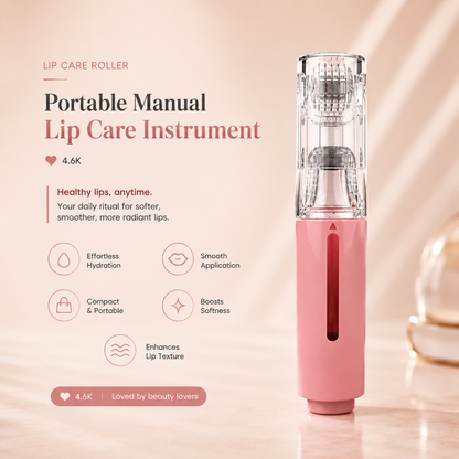 Lip Care Roller Portable Manual Lip Care Instrument