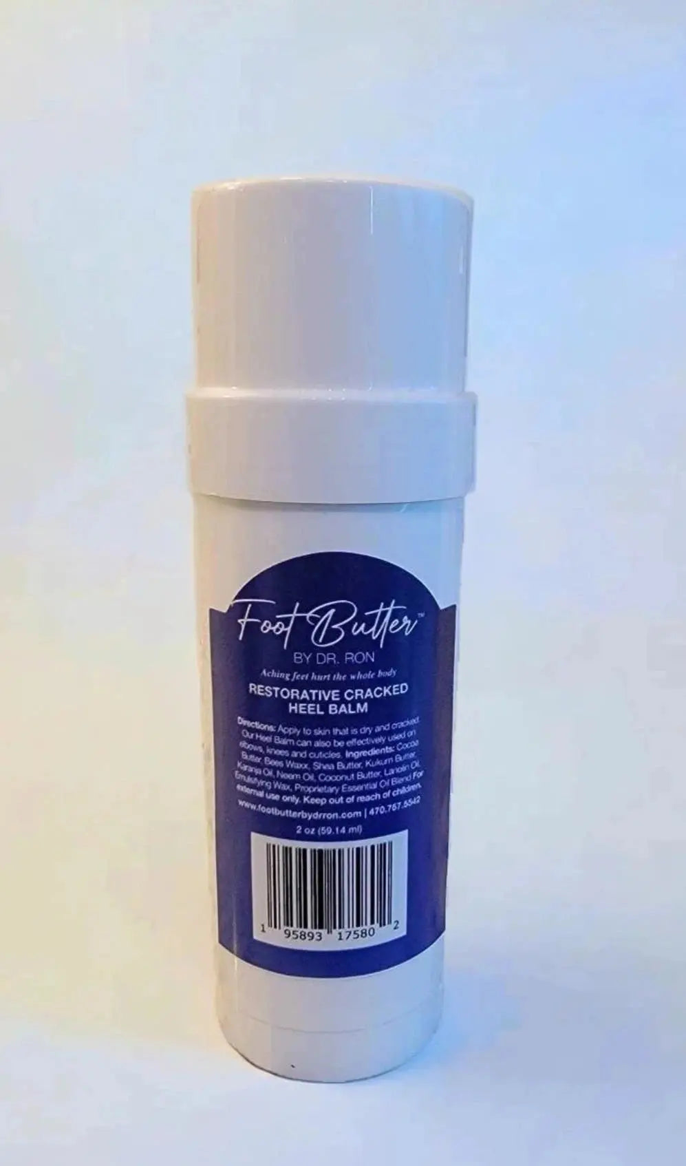 2 oz Cracked Heel Repair Balm – Restorative Moisturizer for Dry, Cracked Feet