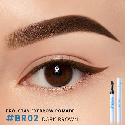 2-in-1 3D Eyebrow Gel Cream  Eyeliner Pencil 3 Colors Waterproof Long-lasting
