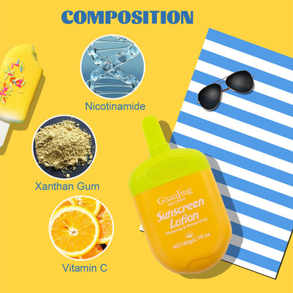 VC Niacinamide Facial Sunscreen Moisturizing Refreshing And Not Greasy Explosion